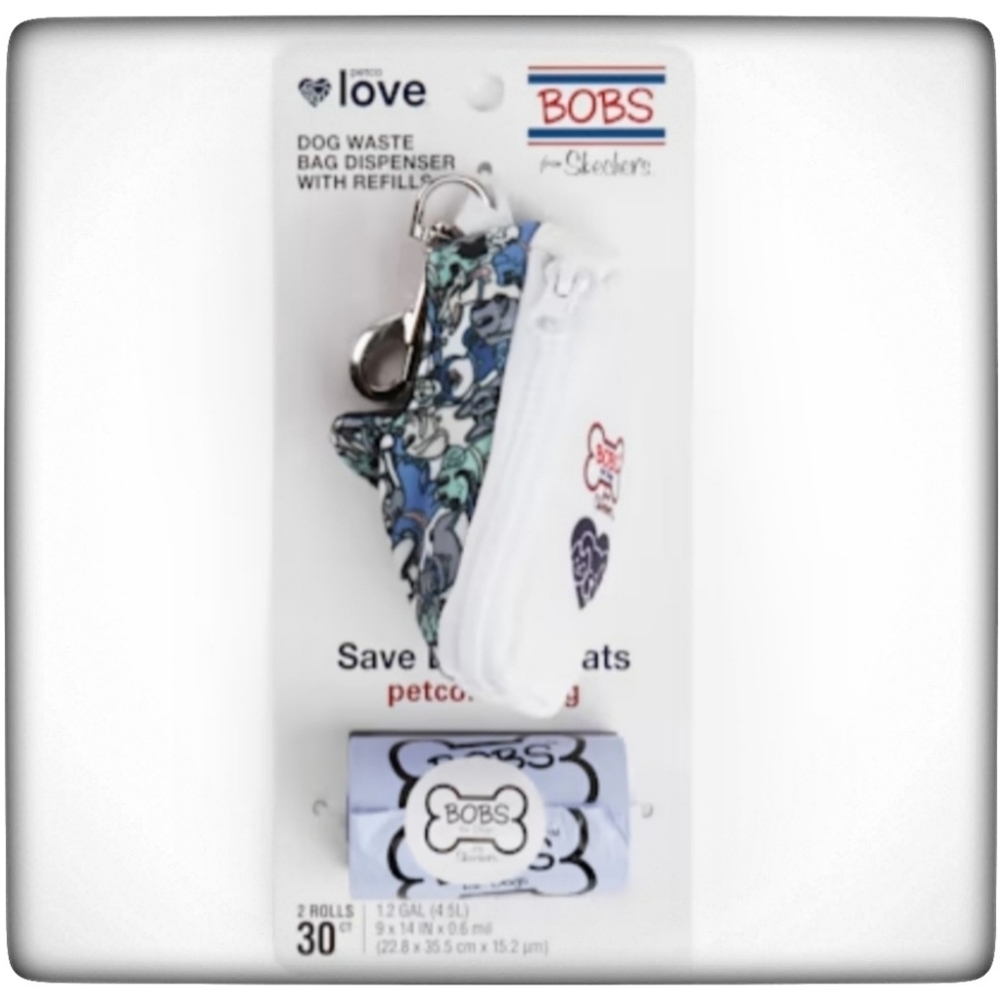 BOBS from Skechers Googly Eyes Wastebag Dispenser for Dogs, Small, Count…
